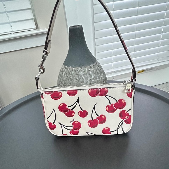 NEW! COACH Nolita 19 with Cherry Print 🍒🍒 - Picture 3 of 7